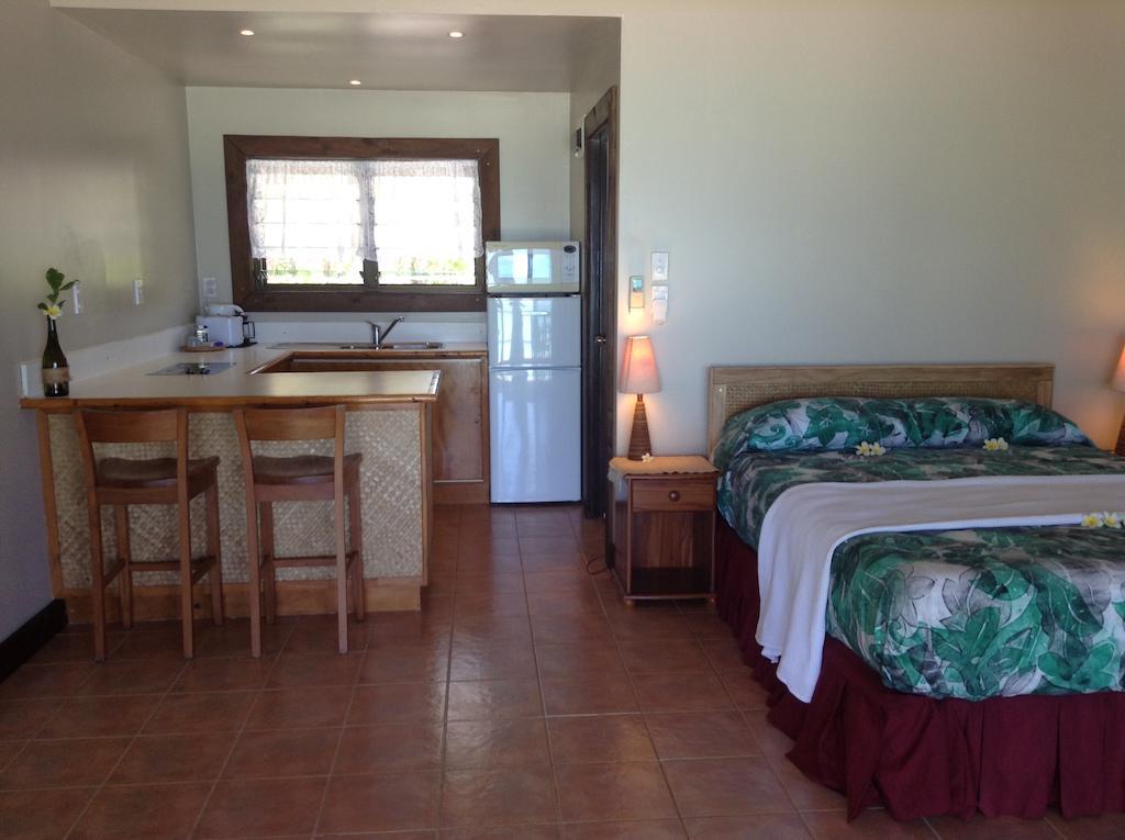 Aitutaki Seaside Villa Arutanga Rom bilde